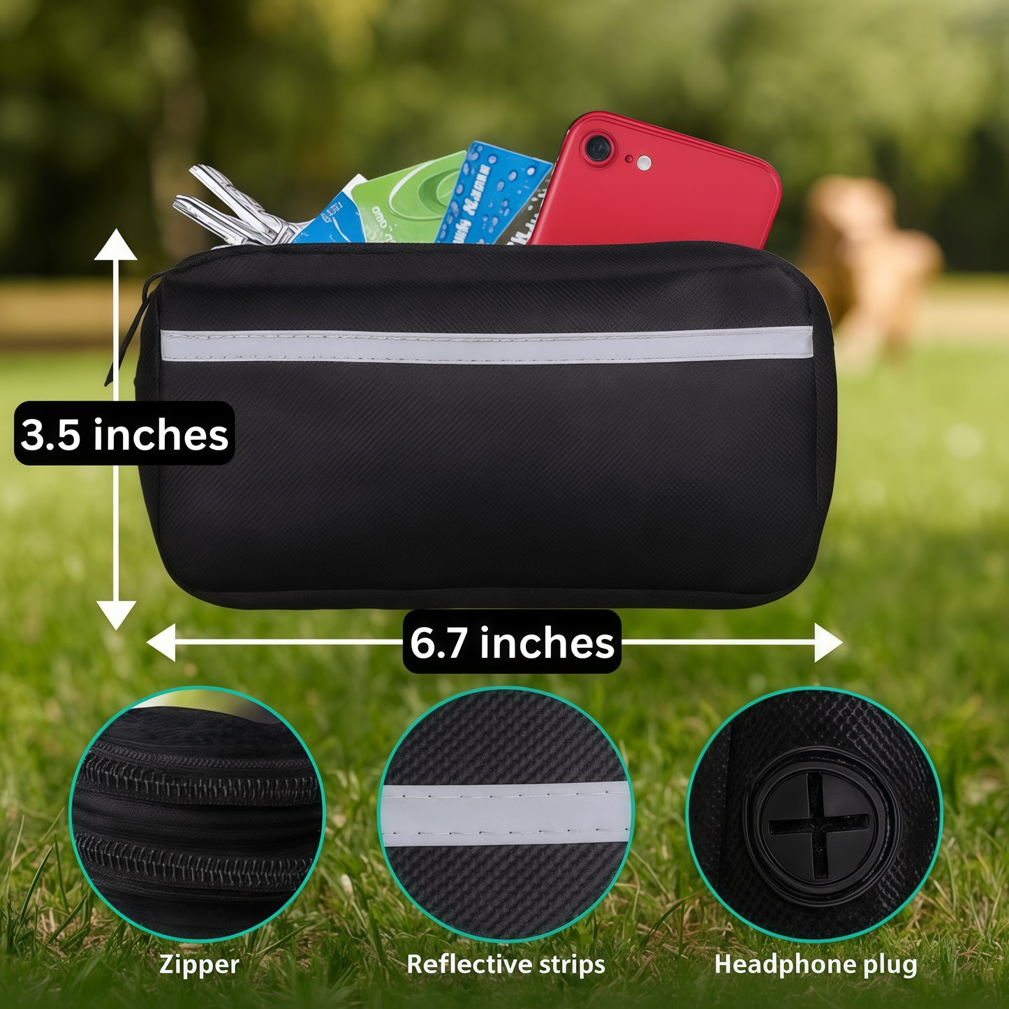 Bleue Hands-Free Leash